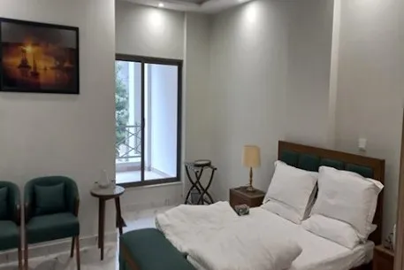 Finished room interior